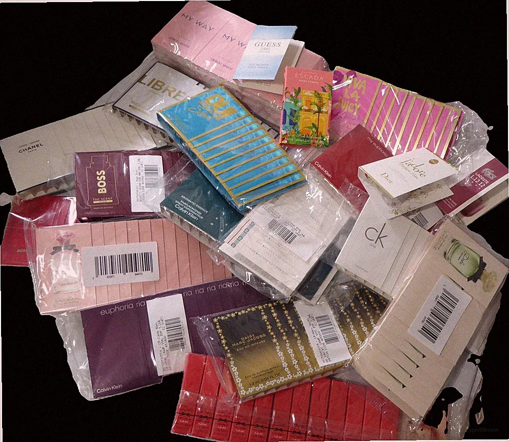 NEW 100 DESIGNER PERFUMES YOU GET 5 DIFFERENT SCENTS 20 EA =100