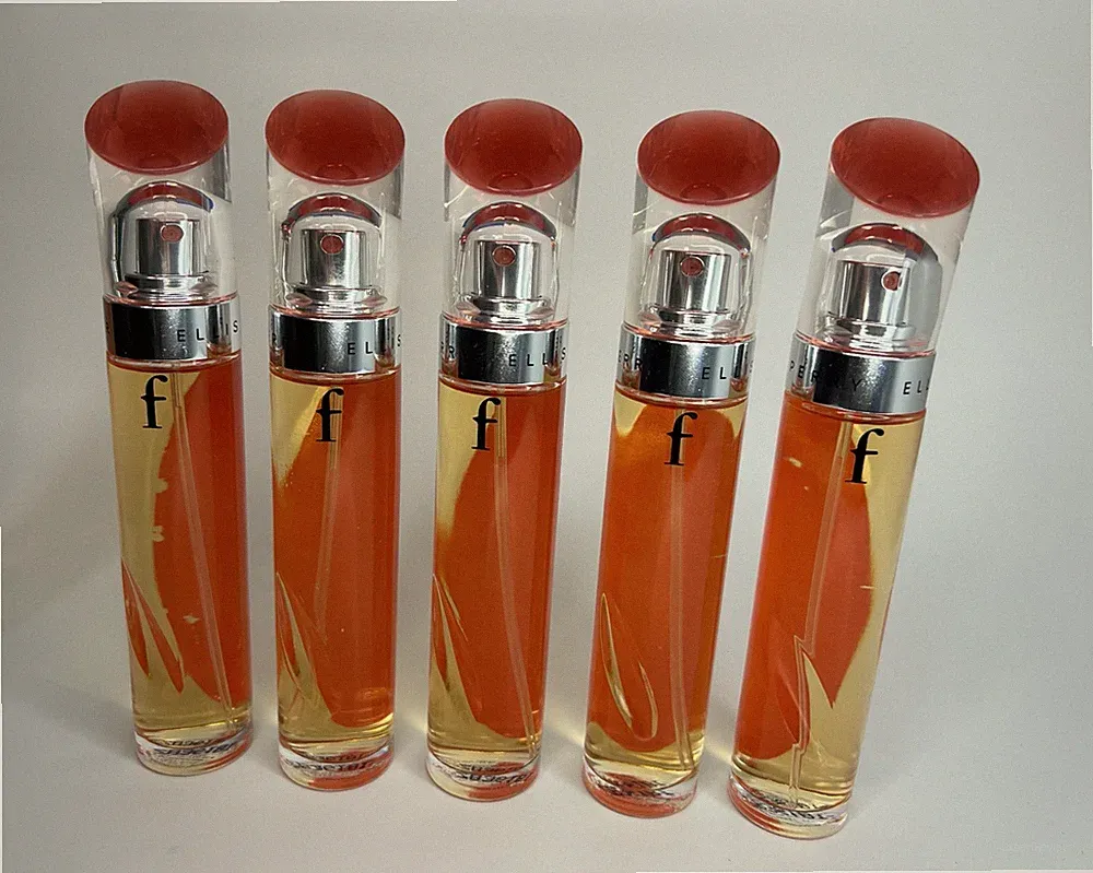 5 pack(8.5oz) Perry Ellis F Women's 1.7oz Eau de Parfum Luxury Vintage Perfume