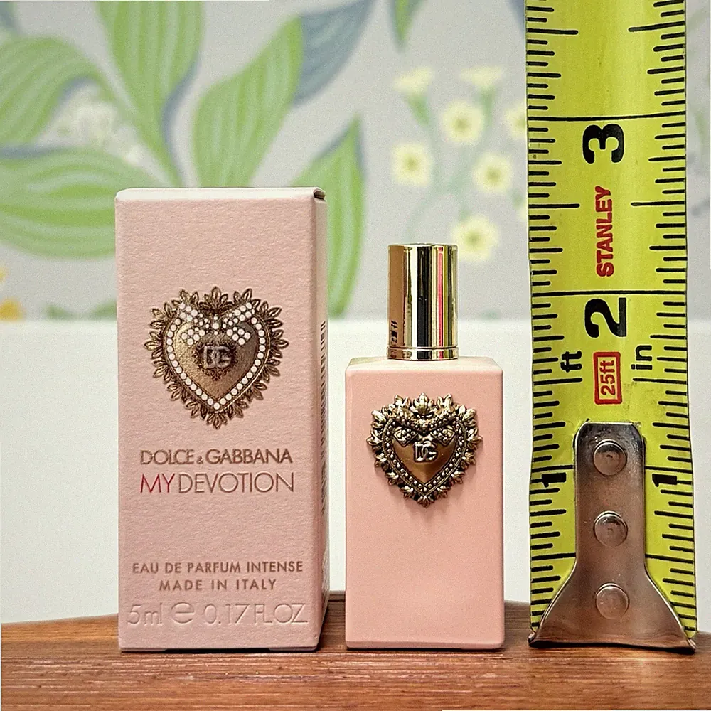Dolce & Gabbana MY DEVOTION Eau de Parfum INTENSE Perfume MINI Splash 5ml 0.17oz