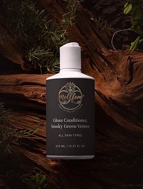 MOLLFOM Gloss Conditioner – Smoky Green Vetiver | Nourishing Hair Treatment