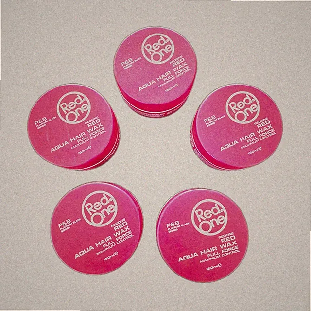 RedOne Aqua Hair Wax Maximum Control Red Pomegranate 150ml Wax 5-Pack