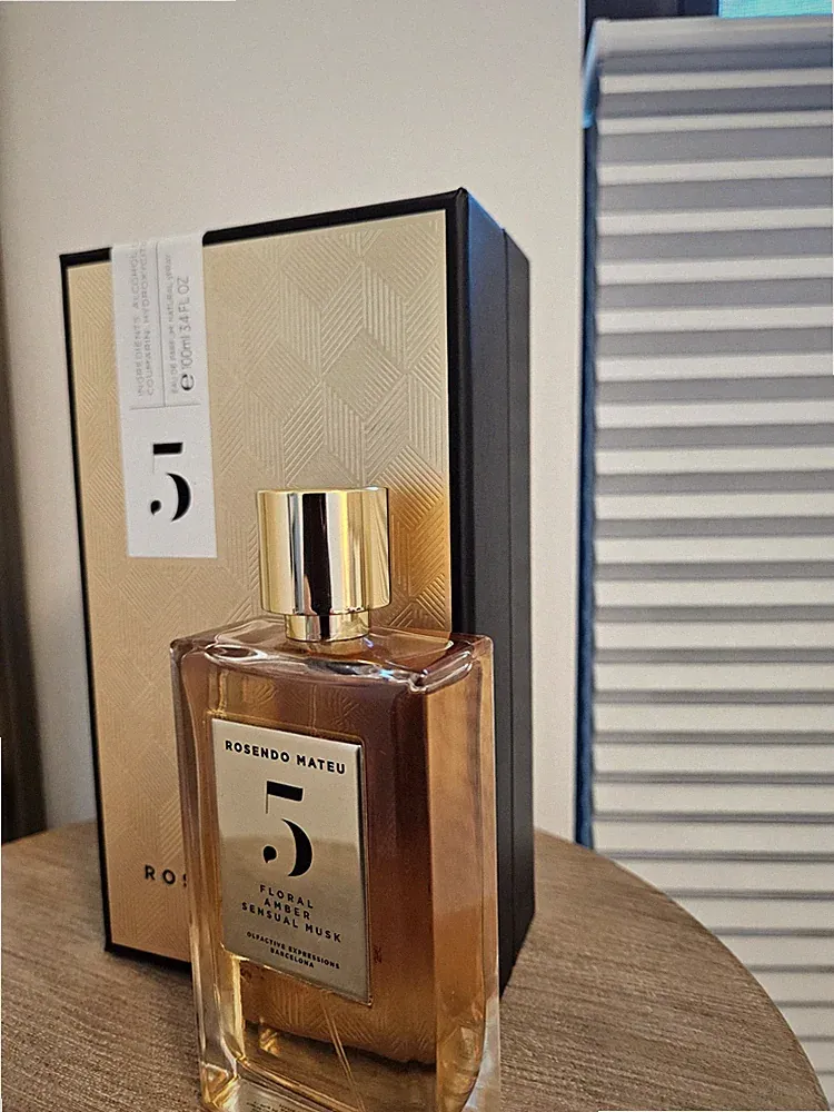 Rosendo Mateu 5 Floral Amber Sensual Musk 3.4oz Unisex Eau de Parfum