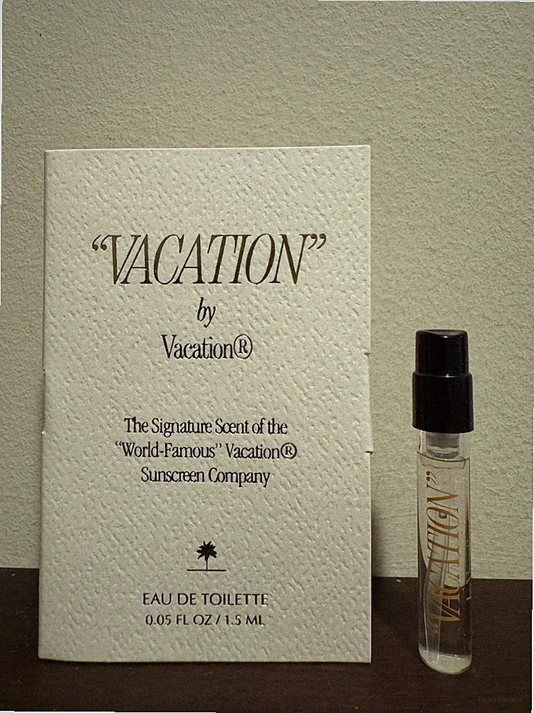 “Vacation” by Vacation Eau de Toilette Perfume Sample 1.5 ml / 0.05 oz New