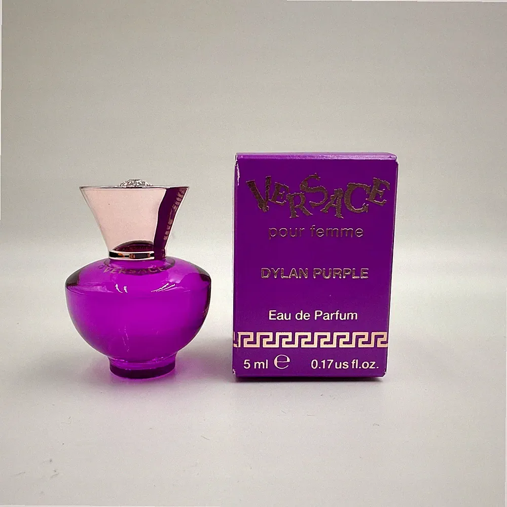 Versace Dylan Purple Eau de Parfum 5ml / 0.17 fl oz Mini Perfume New In Box